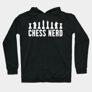 Chess Nerd Design with Chess Pieces Hoodie